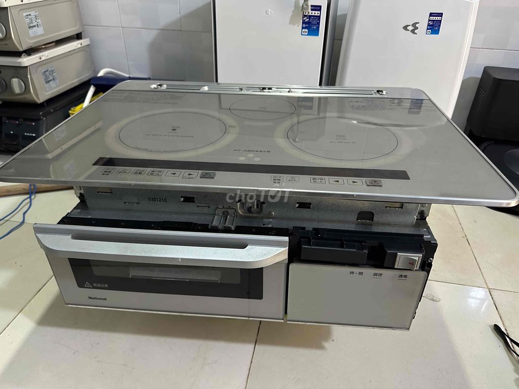 Bếp từ âm National 75cm Xám bạc Nhật Bản. Mua bán Bếp, lò, đồ điện nhà bếp tại Thành phố Biên Hòa Đồng Nai được đăng bởi Bùi Quang Dũng hình 1