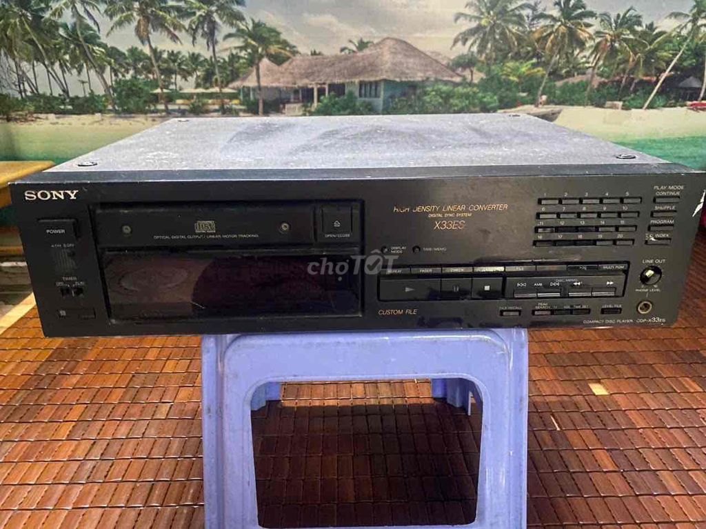 Đầu đĩa CD Sony CDP-X33ES Đen không đọc đĩa. Mua bán Tivi, Âm thanh tại Quận Gò Vấp Tp Hồ Chí Minh được đăng bởi Viet 40tuoi hình 1
