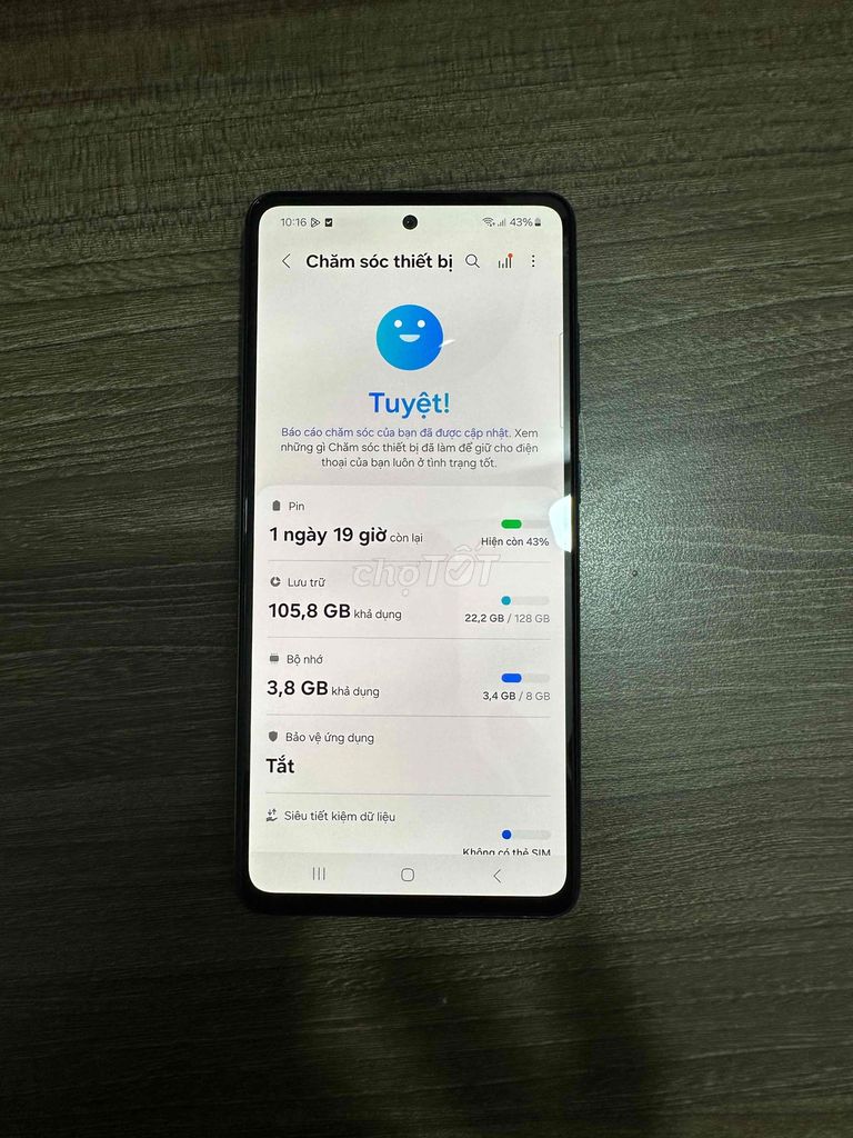 Samsung A52s 5G ram 8/128G pin 4500mh 2sim 99% zin. Mua bán Điện thoại tại Quận 3 Tp Hồ Chí Minh được đăng bởi nguyen  hình 1