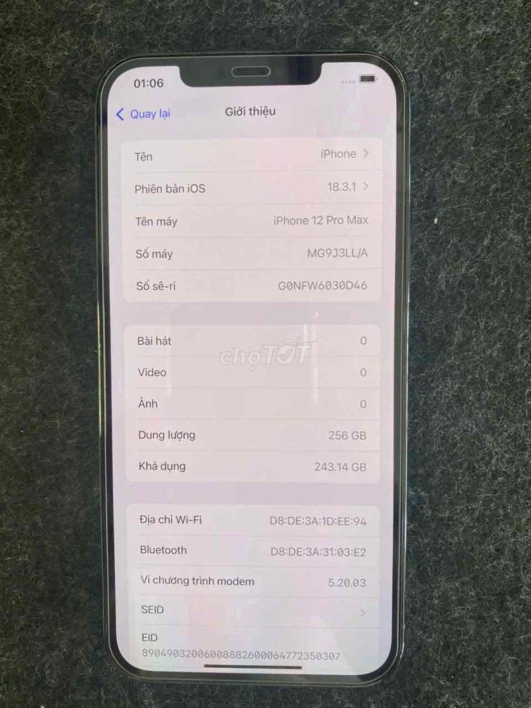 iphone 12 pro max 256gb xanh dương