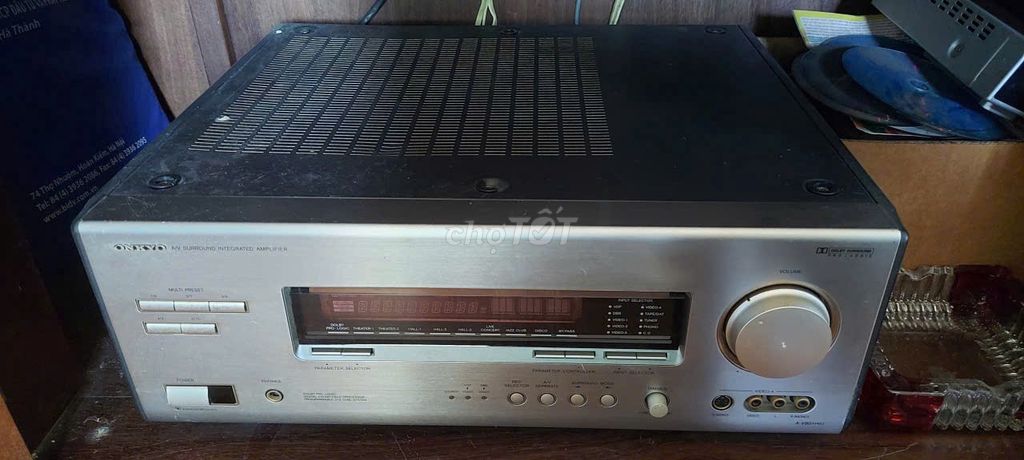 Amply Onkyo A-V801PRO Bạc. Mua bán Tivi, Âm thanh tại Quận Hà Đông Hà Nội được đăng bởi Tuấn hình 1