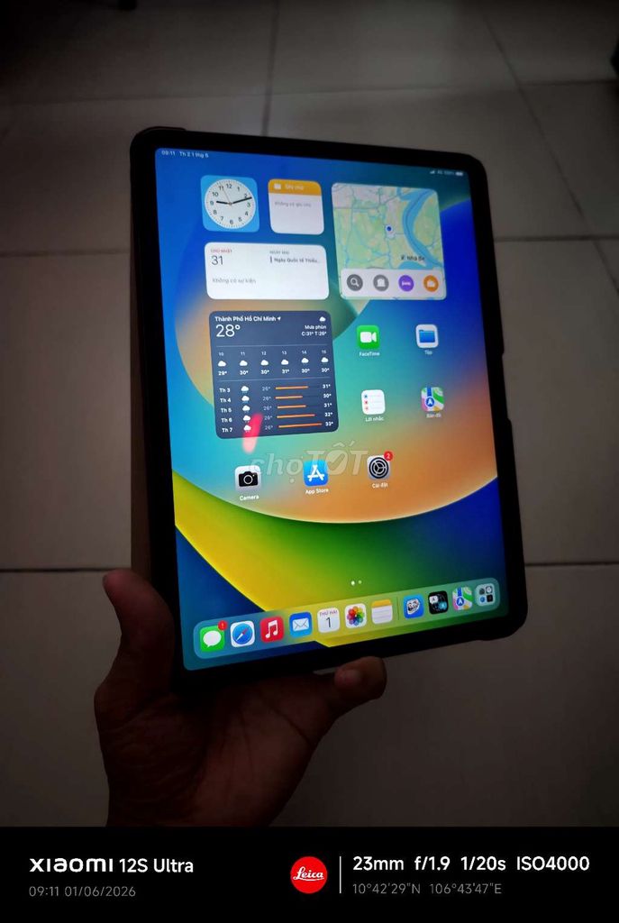 iPad pro 11 inch 128GB (gen 2 - 2020) 4G. Mua bán Máy tính bảng tại Quận 7 Tp Hồ Chí Minh được đăng bởi Min hình 1