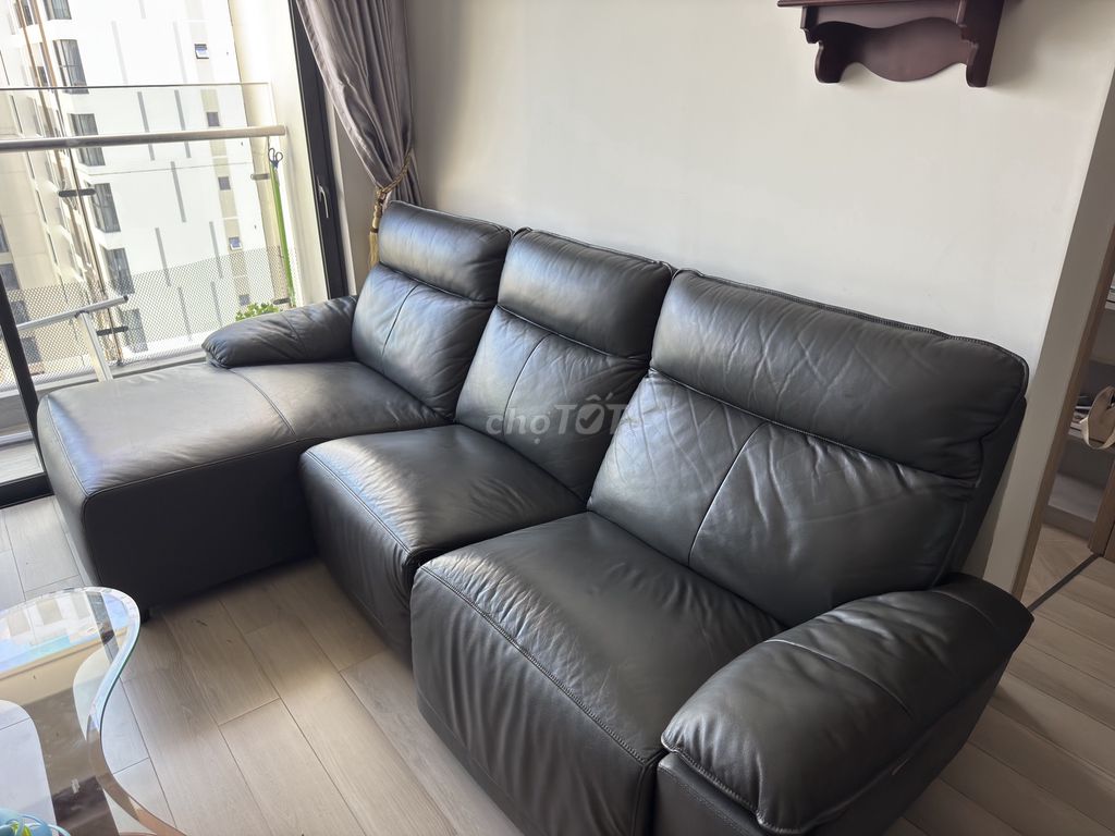 Ghế sofa da bò chỉnh điện 2,5m x 0,8m x 1m. Mua bán Bàn ghế tại Thành phố Thủ Đức Tp Hồ Chí Minh được đăng bởi Trương Minh Trí hình 1