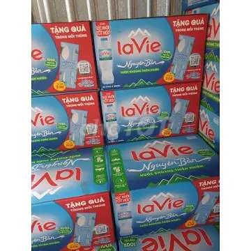 Nước khoáng LaVie thùng 24 chai 500ml