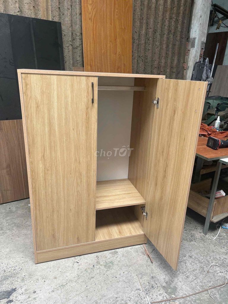 Tủ quần áo nhỏ Ván MDF Vàng gỗ. Mua bán Tủ, kệ gia đình tại Quận Gò Vấp Tp Hồ Chí Minh được đăng bởi TUẤN hình 1