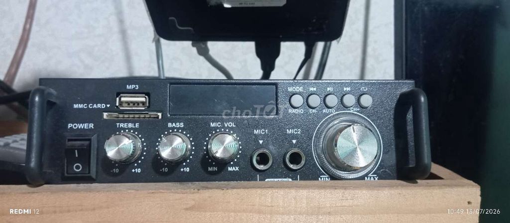 Amply InterM Bluetooth Đen. Mua bán Tivi, Âm thanh tại Quận 12 Tp Hồ Chí Minh được đăng bởi Trần Nhất Tỉnh hình 1