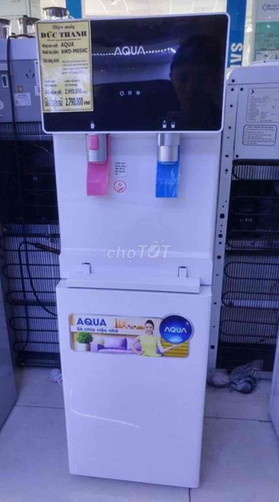 cây lọc nước nóng lạnh aqua