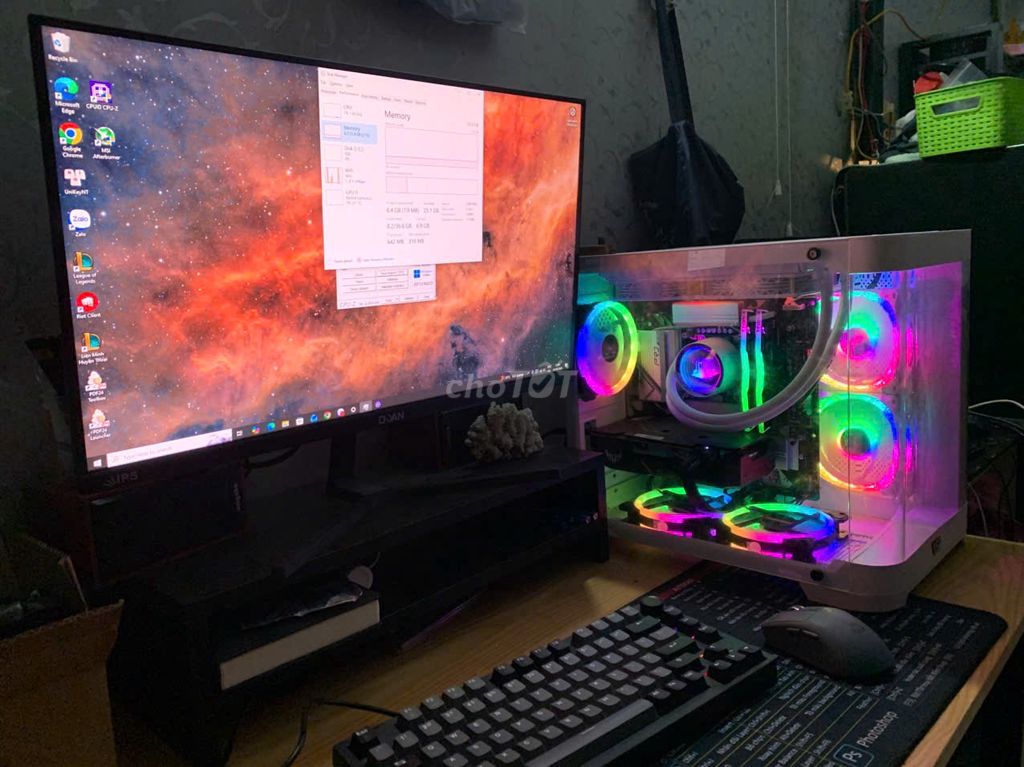 Máy tính để bàn i5-12400F 32GB 24 inch. Mua bán Máy tính để bàn tại Huyện Thanh Trì Hà Nội được đăng bởi khiêm hình 1