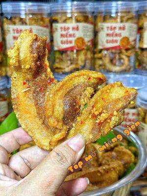 🥓🐷 TÓP MỠ MIẾNG GIÒN MẮM TỎI - GIÒN RỤP - ĐẬM VỊ. Mua bán Đồ ăn, thực phẩm và các loại khác tại Quận 3 Tp Hồ Chí Minh được đăng bởi Cao Trần Ngọc Thi