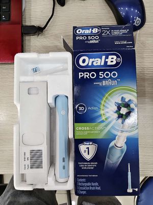 bàn chải điện Oral-B Pro 500 mới chưa sd. Mua bán Nội thất, đồ gia dụng khác tại Quận Bình Tân Tp Hồ Chí Minh được đăng bởi Lê Minh Hiếu