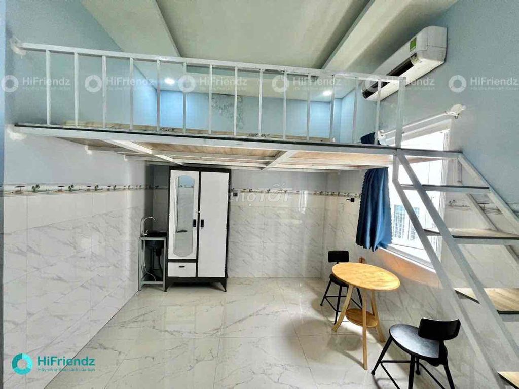 Cho Thuê Phòng Duplex Full NT - Cửa Sổ Thang Máy Sát Parcmall Q8