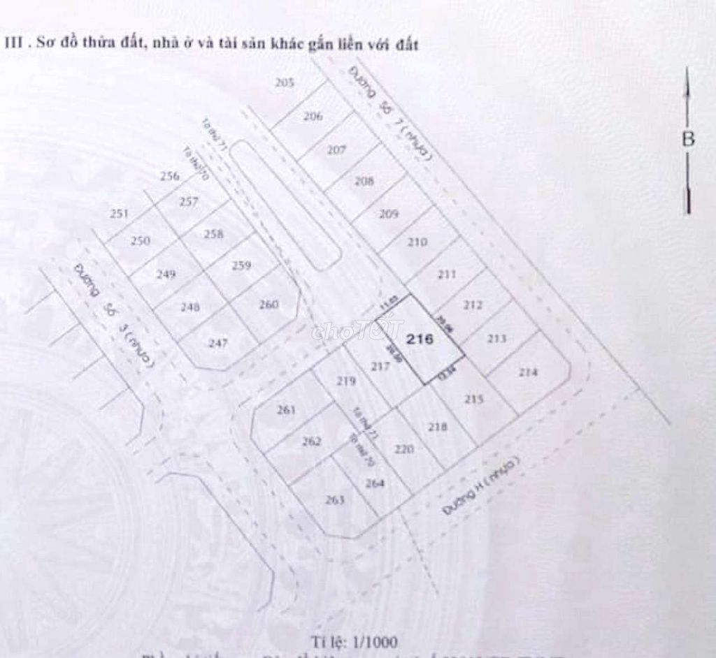 Bán gấp nền Biệt thự KDC Gia Hòa, Diện tích 238m2 giá 14.6 Tỷ bớt lộc