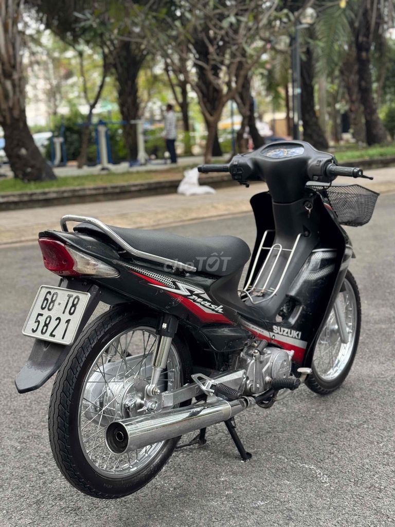 Suzuki Smash 2006 Đen xe nhật máy êm đủ chức năng. Mua bán Xe máy tại Quận 12 Tp Hồ Chí Minh được đăng bởi XE MÁY HẢI THANH hình 8