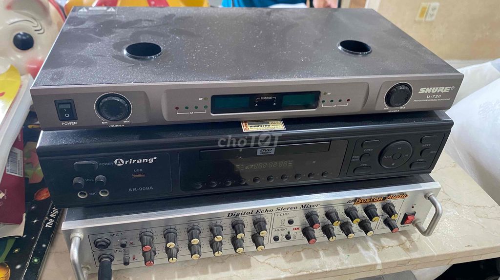 Bộ Karaoke gồm bộ thu micro không dây Shure U720,. Mua bán Tivi, Âm thanh tại Quận 11 Tp Hồ Chí Minh được đăng bởi Hào hình 1