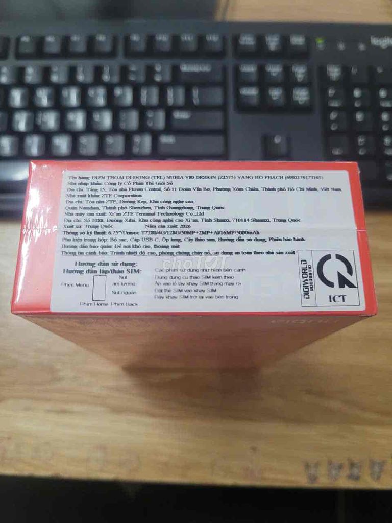 Nubia V80 Design 8GB/128GB Mới. Mua bán Điện thoại tại Quận Cầu Giấy Hà Nội được đăng bởi Đỗ Quốc Khánh hình 1