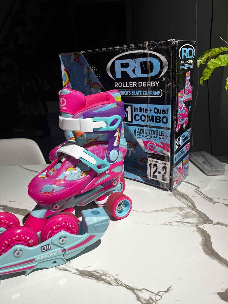Giày trượt patin RD Roller Derby Nữ. Mua bán Mẹ và bé tại Quận 3 Tp Hồ Chí Minh được đăng bởi TranDoan hình 1