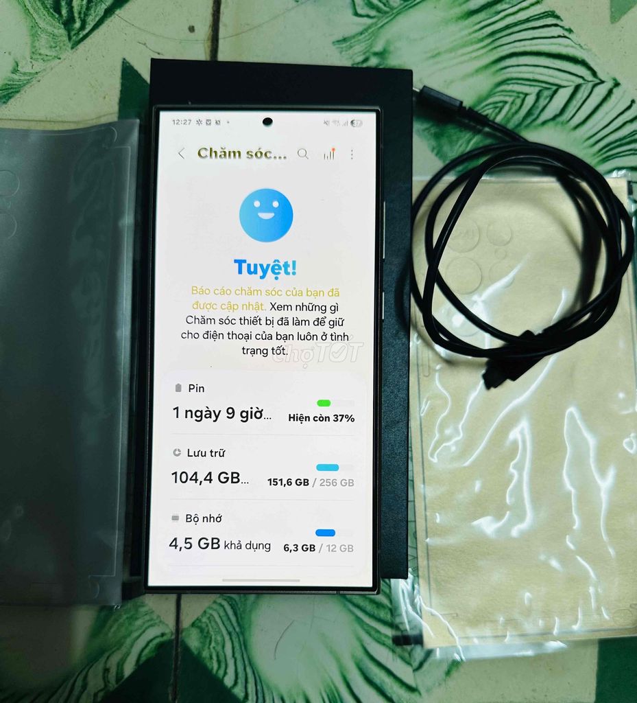 Samsung S24 Ultra 256GB Titan Đã sử dụng. Mua bán Điện thoại tại Quận Ninh Kiều Cần Thơ được đăng bởi Nguyễn Tài hình 1