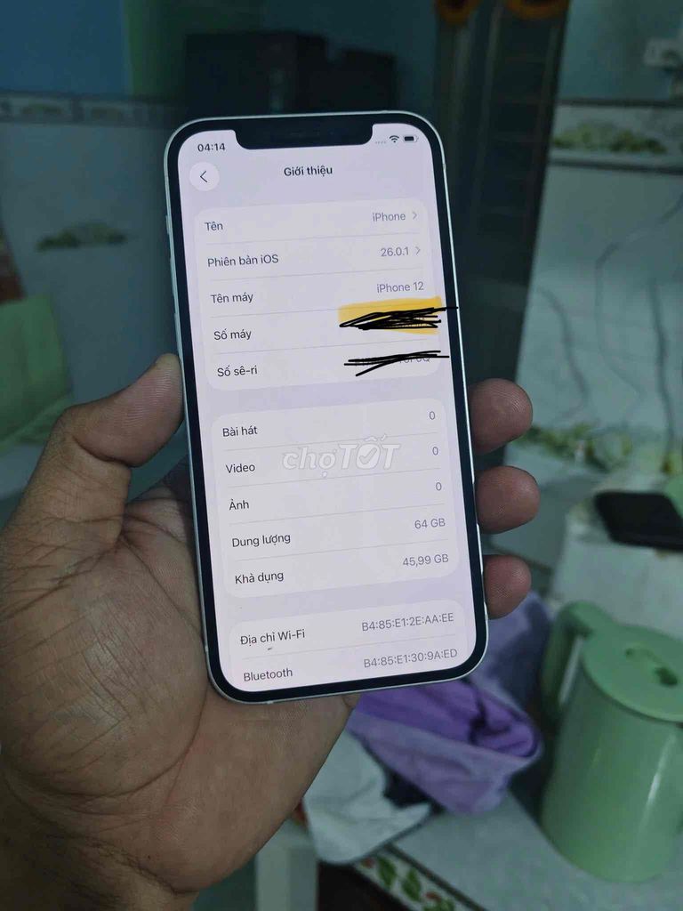 iPhone 12 quốc tế. Mua bán Điện thoại tại Thành phố Mỹ Tho Tiền Giang được đăng bởi Tiền Giang  hình 1