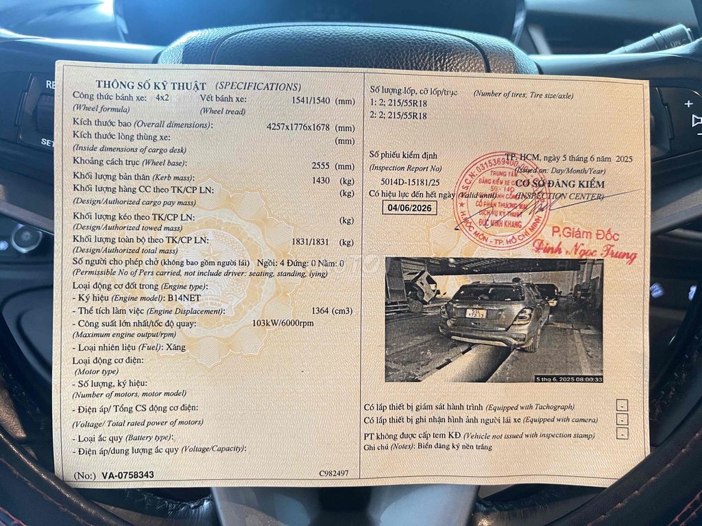 Chevrolet Trax 2016 1.4L LTZ - turbo. Mua bán Ô tô tại Huyện Hóc Môn Tp Hồ Chí Minh được đăng bởi Trần Biên BDSQ12HM hình 10