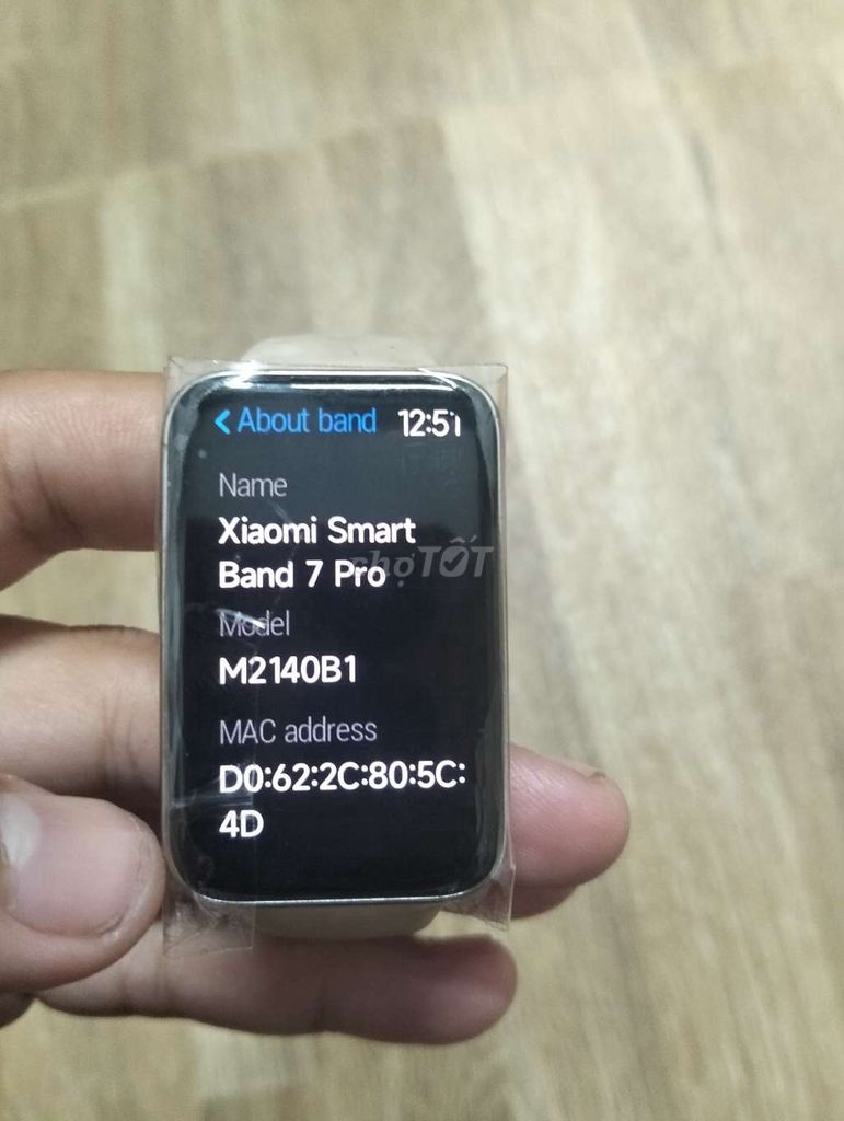 Xiaomi Smart Band 7 Pro Trắng đứt dây. Mua bán Thiết bị đeo thông minh tại Thành phố Thủ Đức Tp Hồ Chí Minh được đăng bởi Quỳnh hình 1
