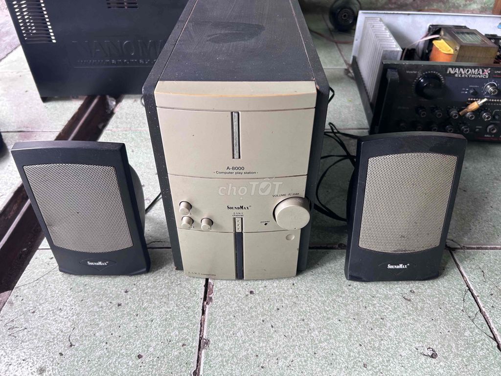 Loa vi tính SoundMax hát tốt. Mua bán Tivi, Âm thanh tại Thành phố Thủ Đức Tp Hồ Chí Minh được đăng bởi Hưng Amply  hình 1