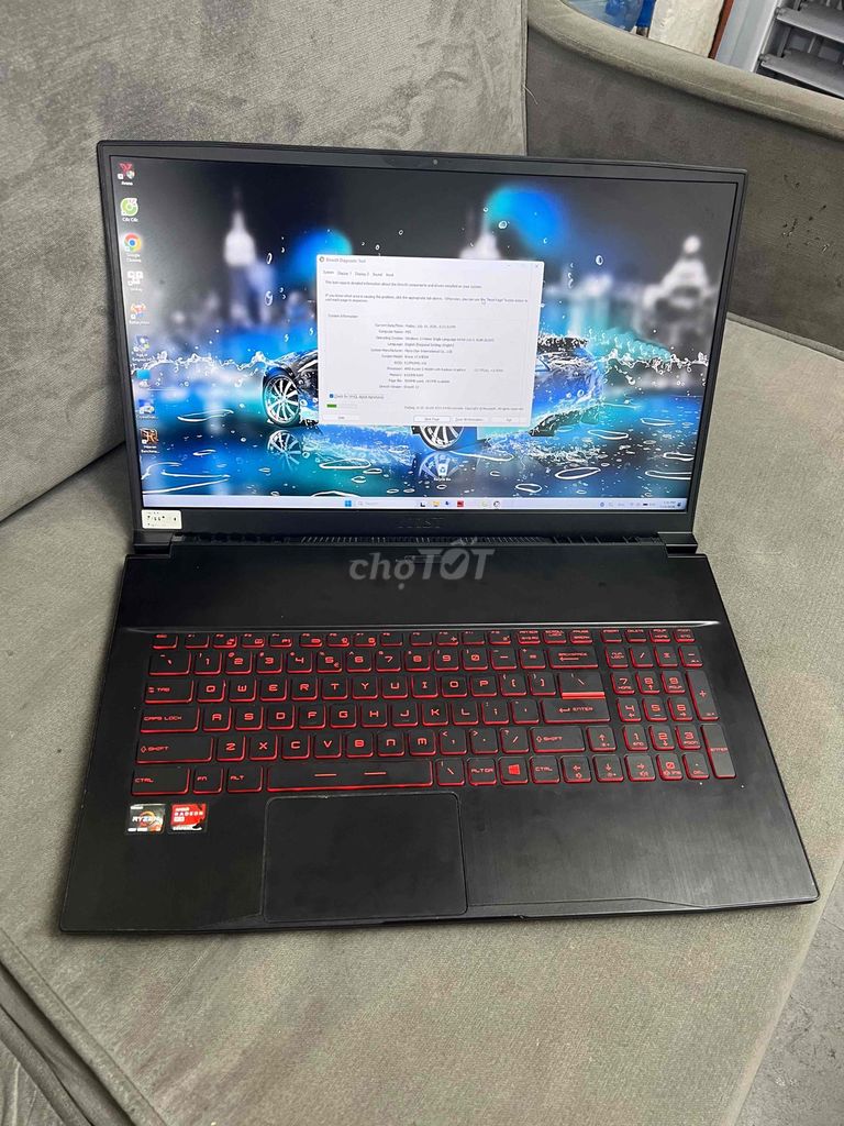 MSI Bravo 17 Ryzen 5 4800H 17.3 inch 8GB/512GB. Mua bán Laptop tại Quận Đống Đa Hà Nội được đăng bởi HQ Computer hình 1