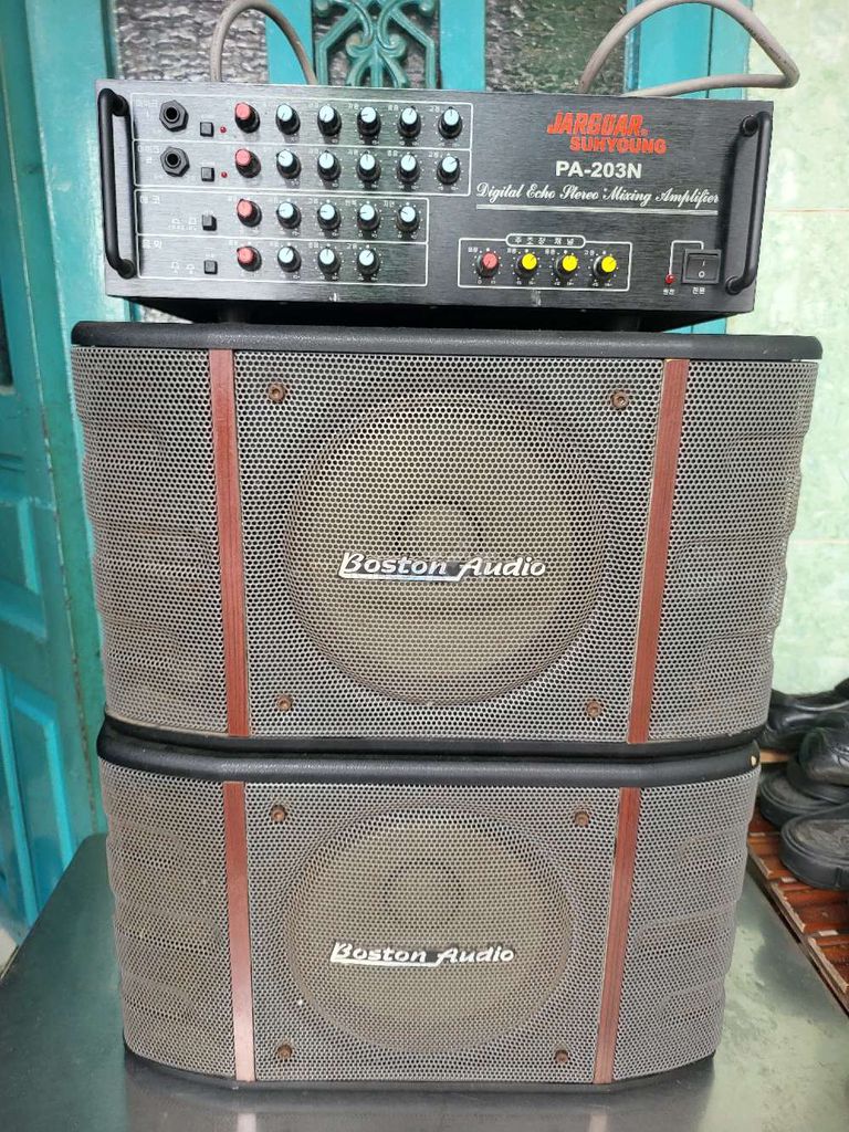 Bộ karaoke ampli +loa. Mua bán Tivi, Âm thanh tại Quận 8 Tp Hồ Chí Minh được đăng bởi Nguyễn Thuận  hình 3
