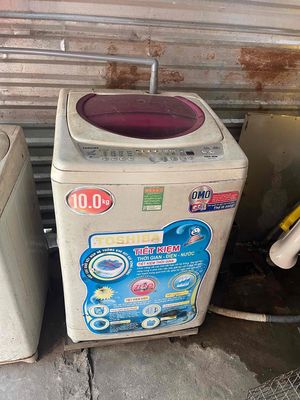máy giặt toshiba 10kg vẫn chạy ngon hàng xịn