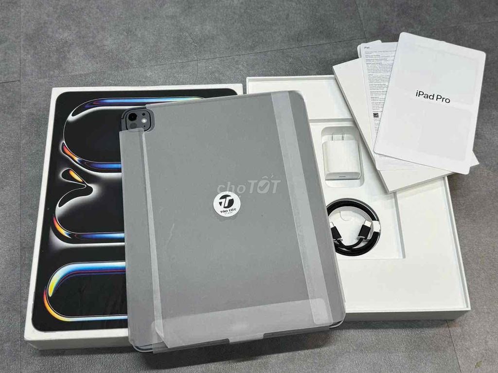Apple iPad Pro M4 13 inch 256GB Đen 5G BH 1/2027. Mua bán Máy tính bảng tại Quận 10 Tp Hồ Chí Minh được đăng bởi Táo Tốt Apple  hình 1