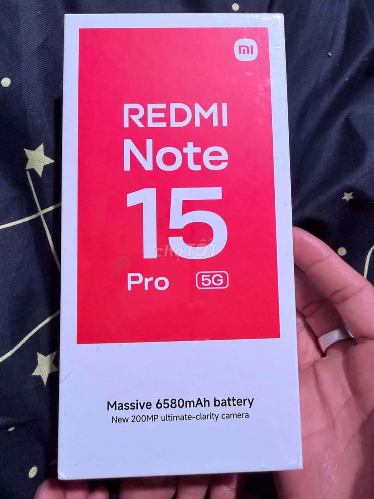 Xiaomi Redmi Note 15 Pro 5G 12GB/256GB Mới. Mua bán Điện thoại tại Quận Tân Phú Tp Hồ Chí Minh được đăng bởi Bảo bánh bao hình 1