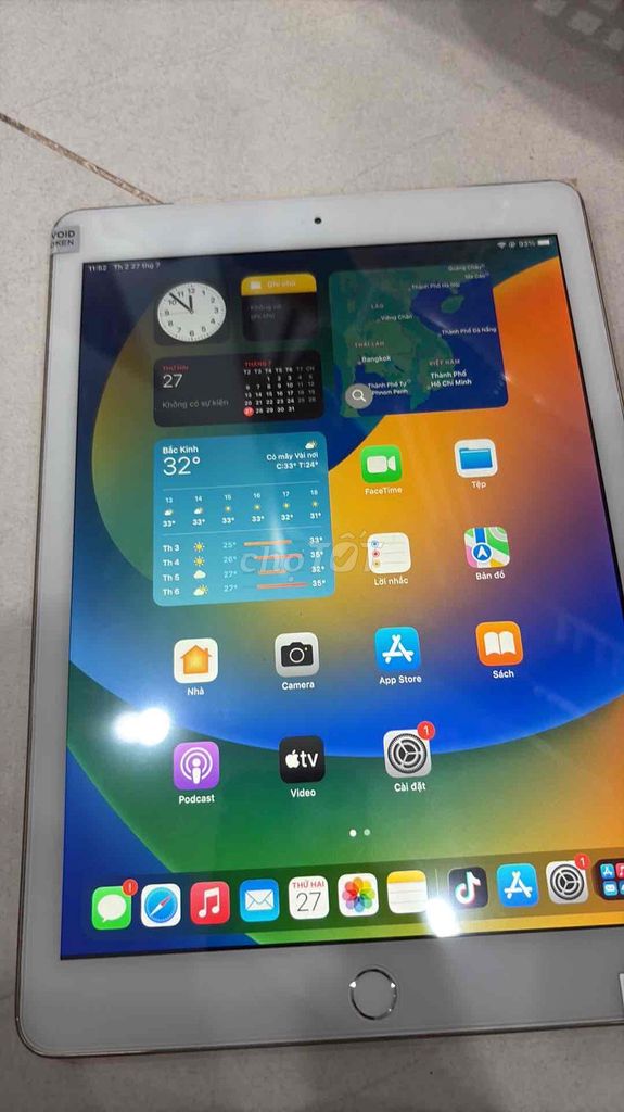 Apple iPad Gen 5 Wifi 32GB Vàng. Mua bán Máy tính bảng tại Quận Hai Bà Trưng Hà Nội được đăng bởi Dũng hình 1