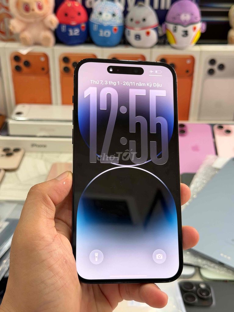 iPhone 14 ProMax 256GB LL/a Đen Pin 100% Zin Đẹp. Mua bán Điện thoại tại Thành phố Thủ Đức Tp Hồ Chí Minh được đăng bởi Táo Uy Tín Chuyên Cung Cấp Sỉ Và Lẻ Tuyển Công Tác Viên hình 1
