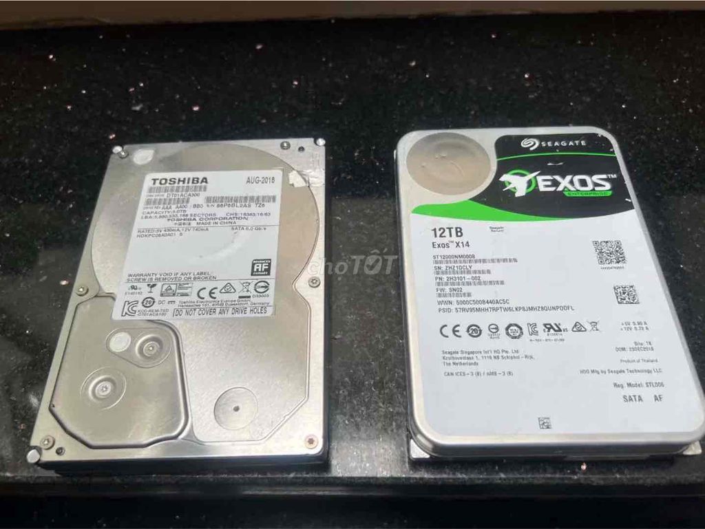 Ổ cứng HDD Seagate Exos X14 12TB. Mua bán Linh kiện (RAM, Card...) tại Quận Liên Chiểu Đà Nẵng được đăng bởi Đăng Quyn hình 1
