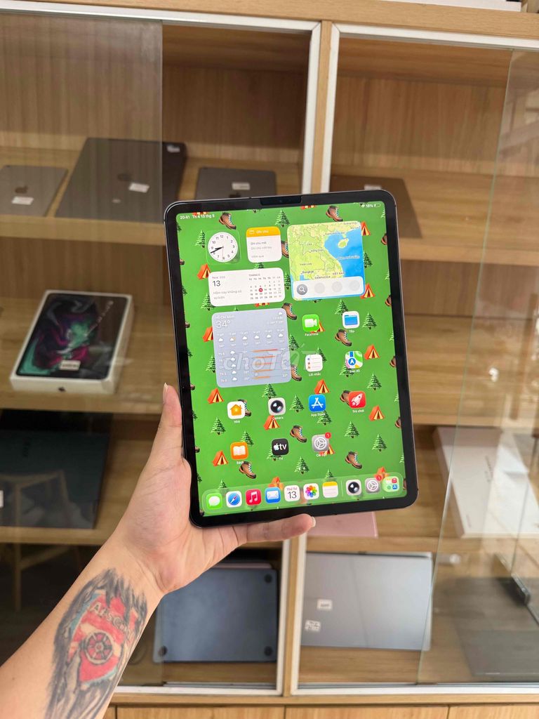 iPad Pro 2020 5G Wifi 256G Zin Nguyên Bản Full CN. Mua bán Máy tính bảng tại Quận Đống Đa Hà Nội được đăng bởi Hà Nội Mobile Bao Duyệt Nợ Xấu hình 1