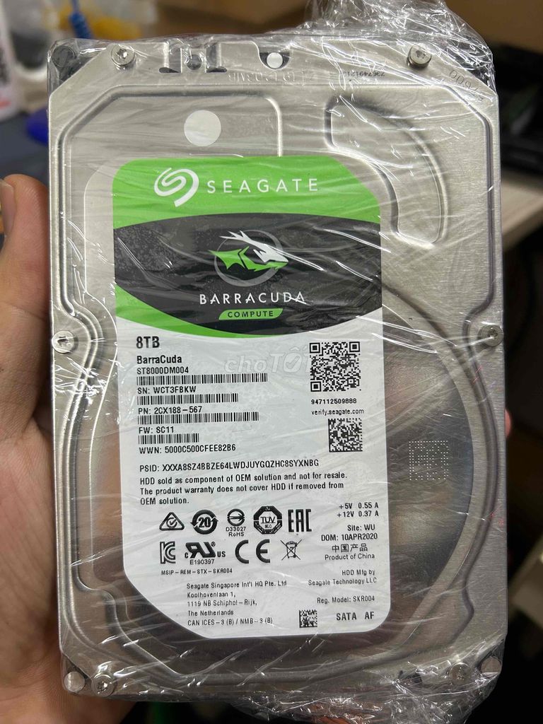 Ổ CỨNG MÁY BÀN 8TB