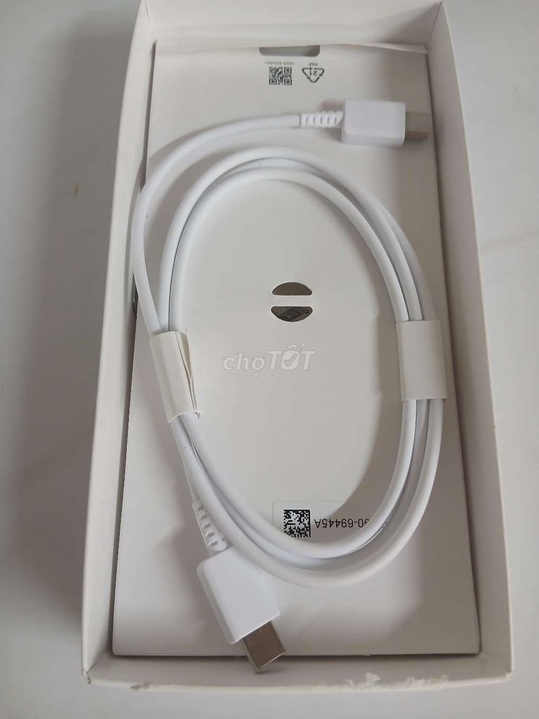 Cáp sạc Samsung Trắng. Mua bán Phụ kiện (Màn hình, Chuột...) tại Quận Hoàn Kiếm Hà Nội được đăng bởi Nguyễn Văn Thắng  hình 1