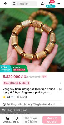 Bán lại Vòng Trầm Hương Tốc Kiến Bọc Vàng non 10k. Mua bán Phụ kiện thời trang khác tại Quận 4 Tp Hồ Chí Minh được đăng bởi Nguyễn Khắc Duy