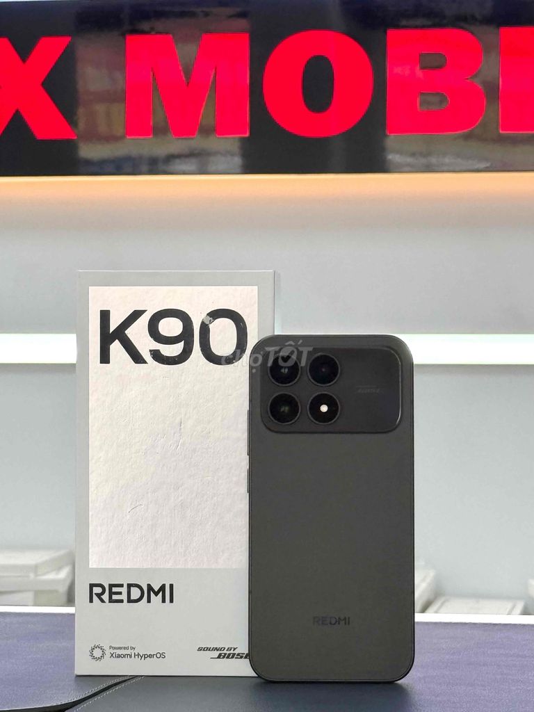 REDMI K90 12/256GB FULLBOX/120HZ/SNAP 8 ELITE. Mua bán Điện thoại tại Huyện Trảng Bom Đồng Nai được đăng bởi X Mobile Trảng Bom hình 1