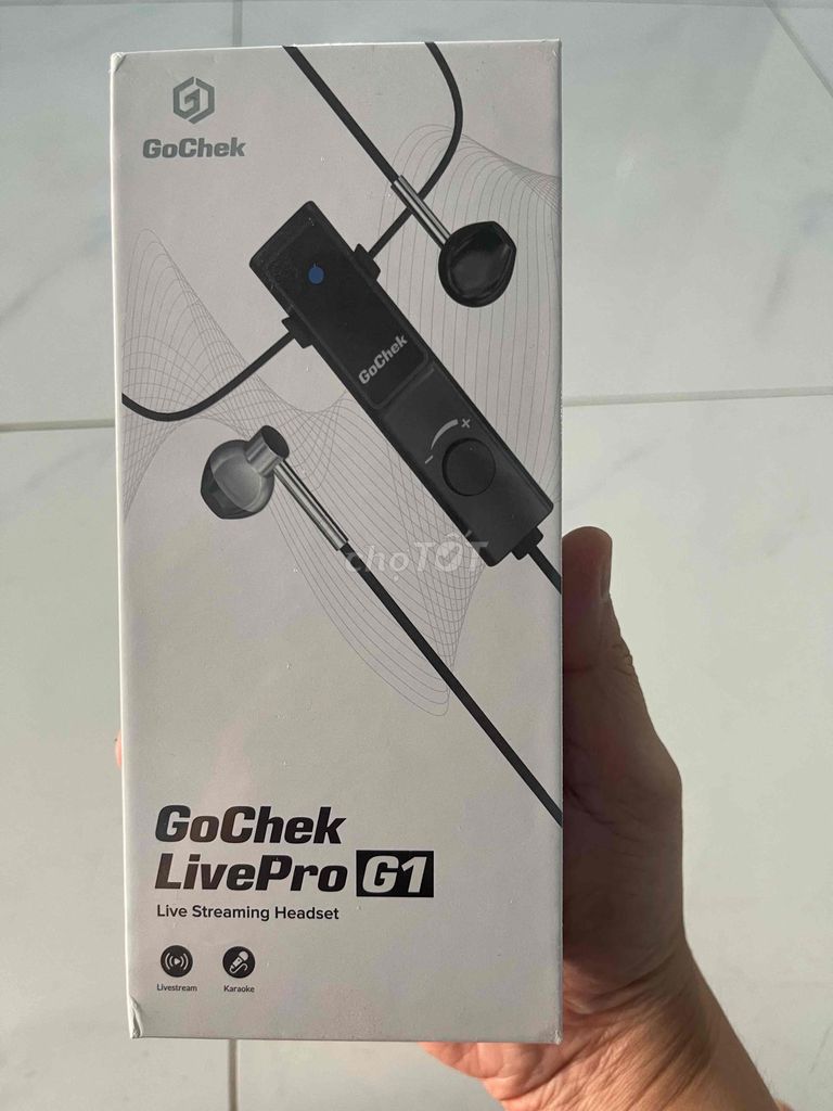Micro thu âm GoChek LivePro G1 mới 100%. Mua bán Tivi, Âm thanh tại Thành phố Biên Hòa Đồng Nai được đăng bởi nguyễn châu anh hiền hình 1