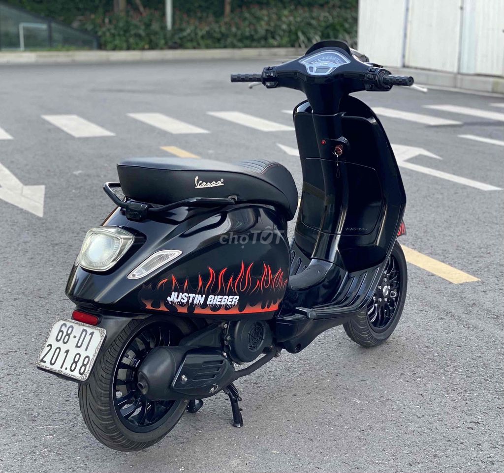 Vespa Sprint Mix Style Justin Bieber đen bóng. Mua bán Xe máy tại Quận Gò Vấp Tp Hồ Chí Minh được đăng bởi Cửa hàng xe máy văn phúc hình 5