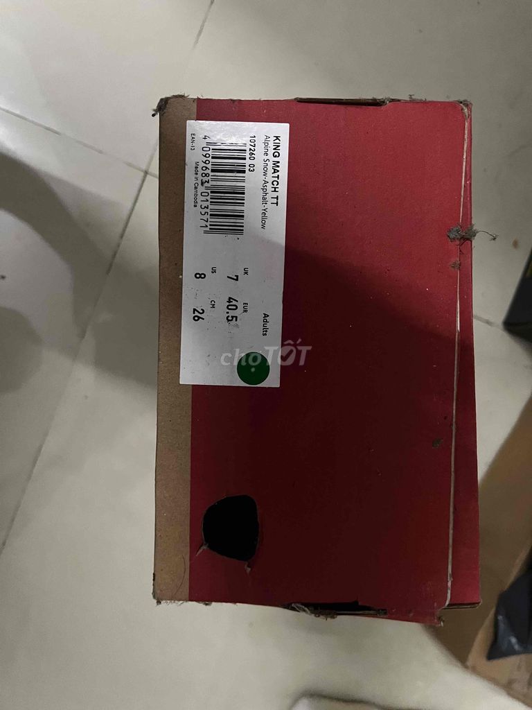 Giày đá bóng Puma KING MATCH TT Nam. Mua bán Đồ thể thao, Dã ngoại tại Thành phố Thủ Dầu Một Bình Dương được đăng bởi Vẫn luôn gặp may hình 1