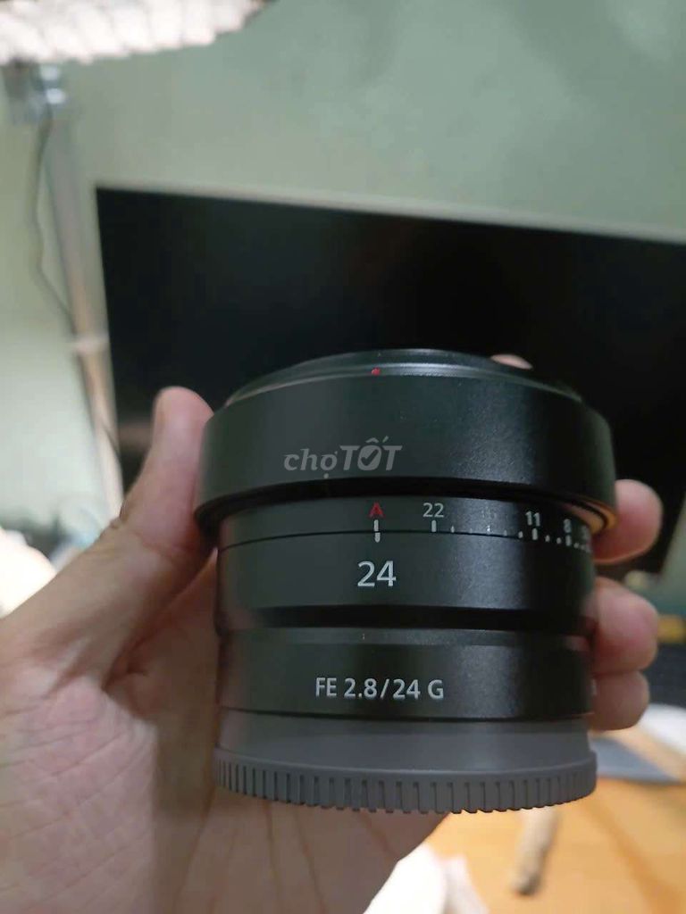 Ống kính Sony FE 2.8/24 G f/2.8 24mm Đen. Mua bán Máy ảnh, Máy quay tại Quận Hải Châu Đà Nẵng được đăng bởi Quỳnh hình 1