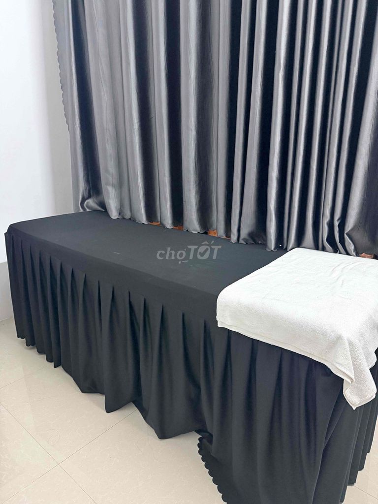 Giường spa khung sắt đen 1m7. Mua bán Giường, chăn ga gối nệm tại Quận Cẩm Lệ Đà Nẵng được đăng bởi Võ Nguyễn Nguyên Thảo hình 1