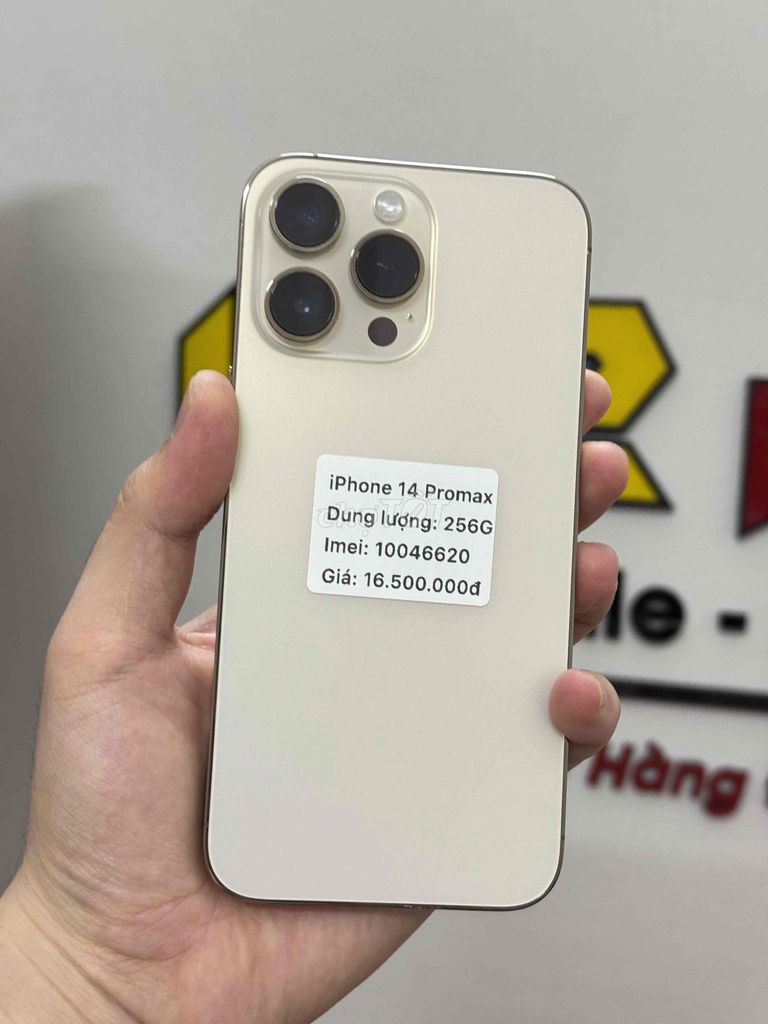 iPhone 14 Pro Max 256GB Vàng máy đẹp keng zin. Mua bán Điện thoại tại Thành phố Buôn Ma Thuột Đắk Lắk được đăng bởi Nguyễn Hoàng hình 1