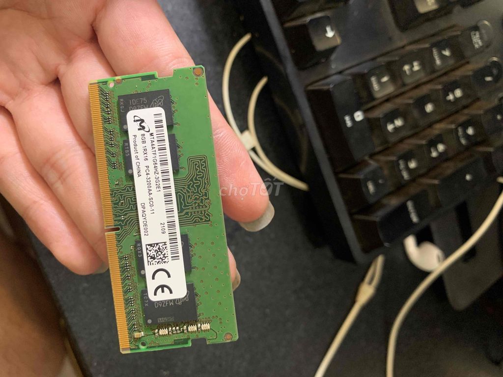 RAM laptop Micron 8GB DDR4 bus 3200. Mua bán Linh kiện (RAM, Card...) tại Thị xã Sơn Tây Hà Nội được đăng bởi Phi Trường hình 1