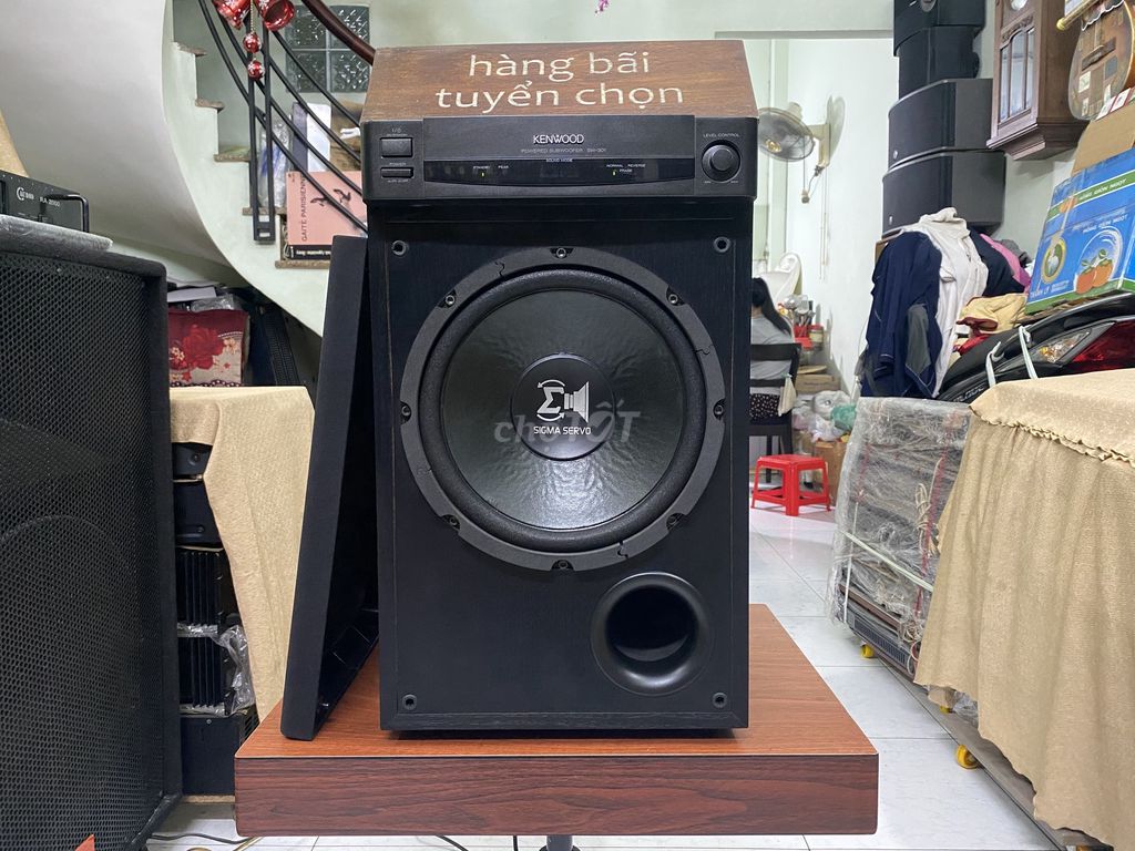 Sub KENWOOD SW-301 made in Japan bass 25cm. Mua bán Tivi, Âm thanh tại Quận Tân Bình Tp Hồ Chí Minh được đăng bởi nhut audio hình 1