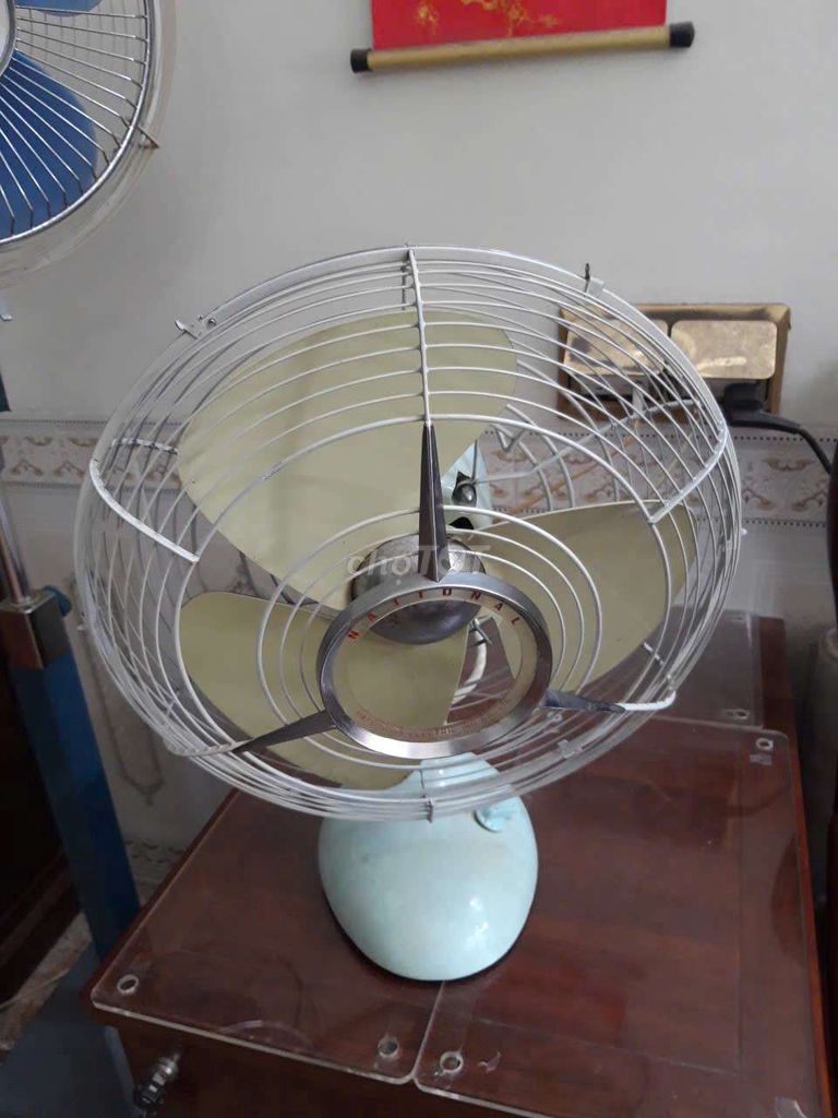 Quạt bàn Nhật cổ National 30cm Xanh nước biển mới. Mua bán Quạt tại Quận Hai Bà Trưng Hà Nội được đăng bởi Anh Thành hình 1