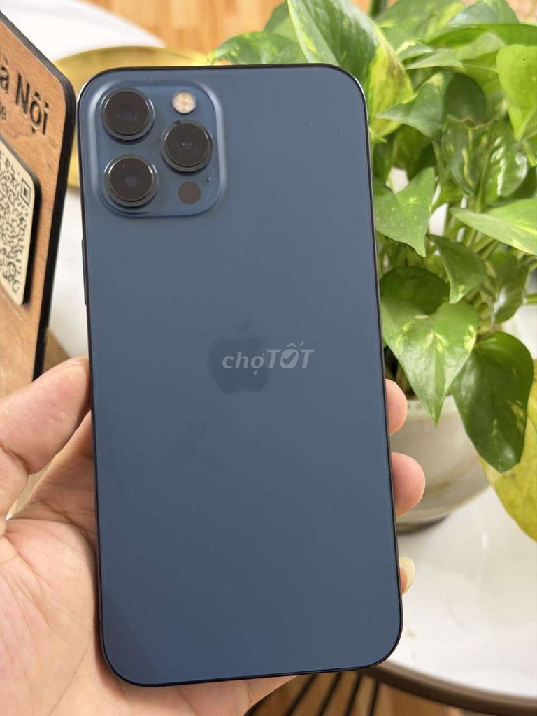 iPhone 12 Pro Max 256GB Xanh. Mua bán Điện thoại tại Huyện Yên Phong Bắc Ninh được đăng bởi Lương Official hình 1