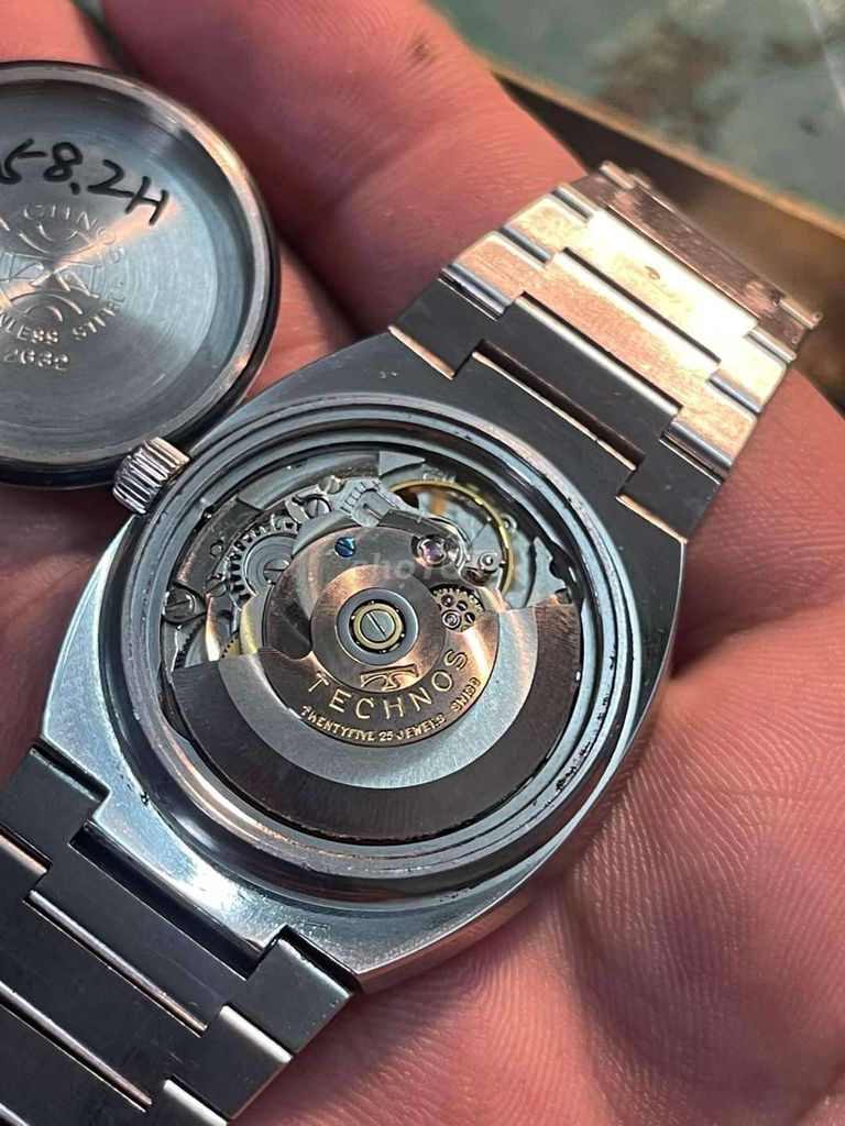 Đồng hồ Technos Kaiser automatic Thụy Sĩ