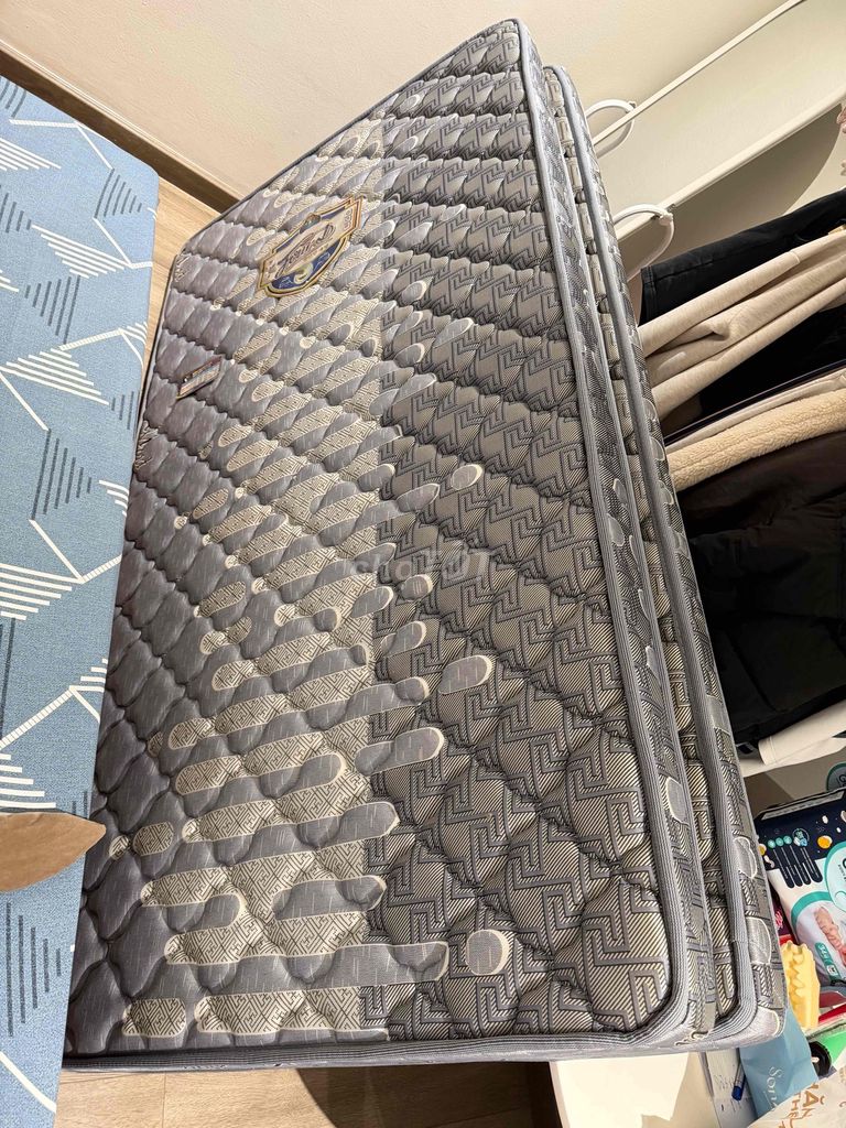 Đệm Kim Cương Bông ép 1m8x2m Đã sử dụng. Mua bán Giường, chăn ga gối nệm tại Quận Hà Đông Hà Nội được đăng bởi Duyen Vu hình 1